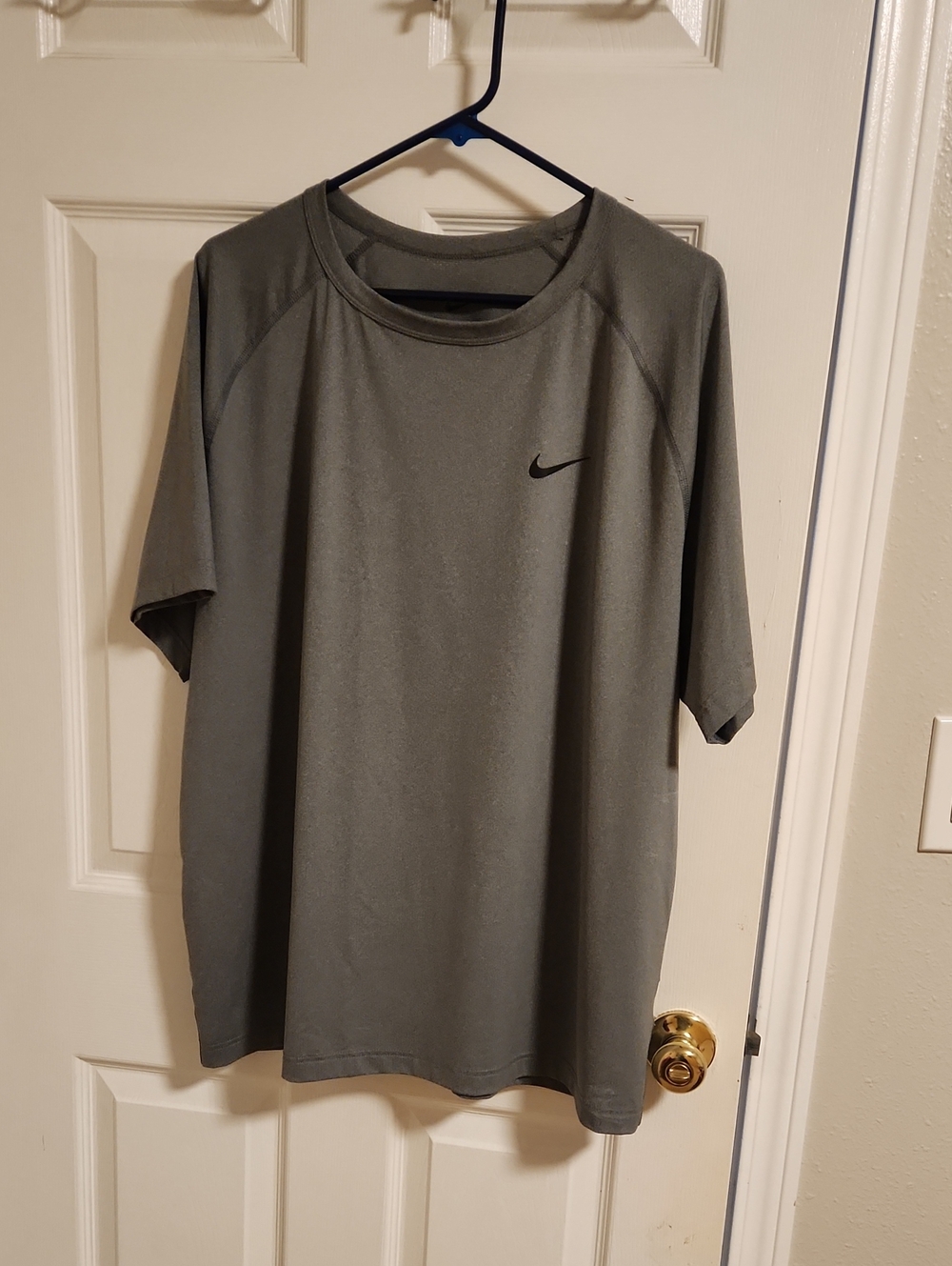 Nike Gray Short-Sleeve Performance Tee
